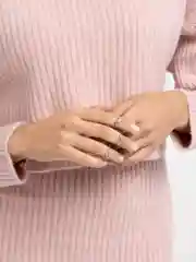 Серебряный набор из 3 колец