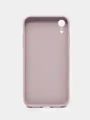 Сиреневый чехол для Айфон 13, 12, 11 Pro Max, mini, XS, X, XR, 7, 8 Plus со стеклянной панелью