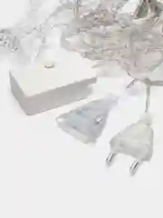 Индиго гирлянда с небьющимися лампами Штора, Звезды