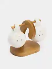 Белый набор для специй, на подставке