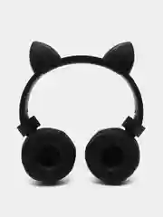 Черный bluetooth наушники, умное шумоподавление, для детей