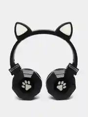 Черный bluetooth наушники, умное шумоподавление, для детей