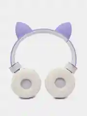 Лавандовый bluetooth наушники, умное шумоподавление, для детей