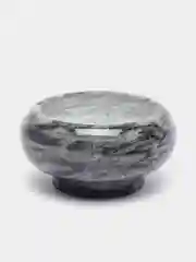 Черный ступка с пестиком из мрамора, 9х4,5 см