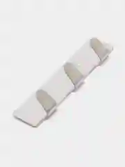 Планка с 3 крючками, самоклеящаяся, 2,5 х 12 см