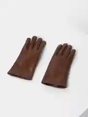 Медный перчатки женские, кожаные