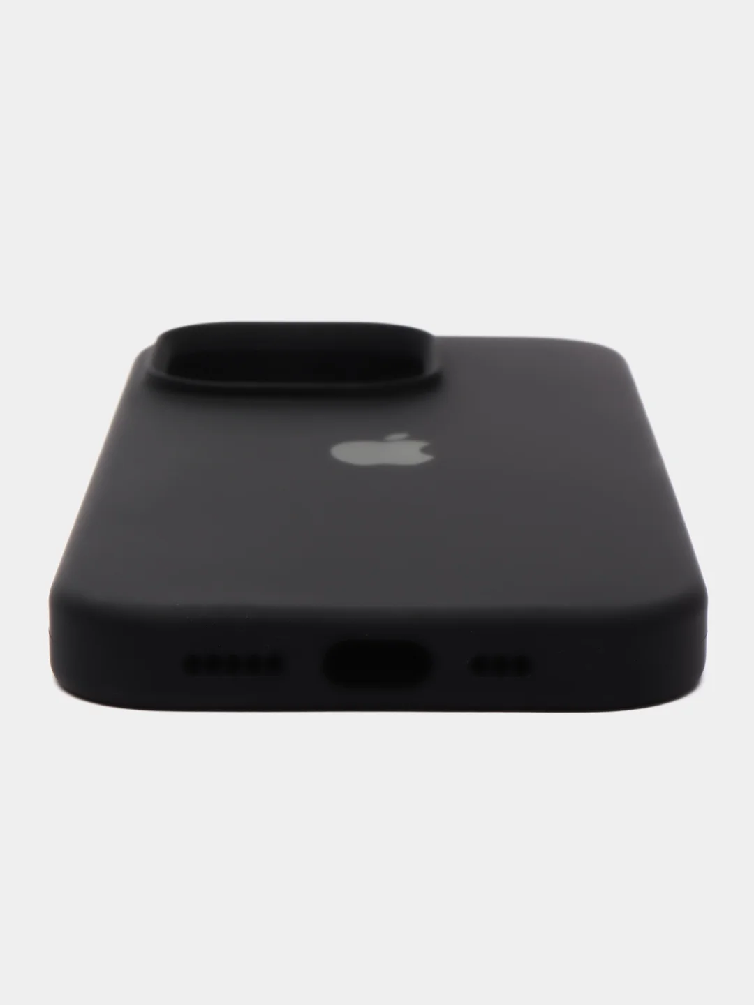 Черный силиконовый чехол для iPhone 14, 14 Max Plus, 14 Pro, 14 Pro Max