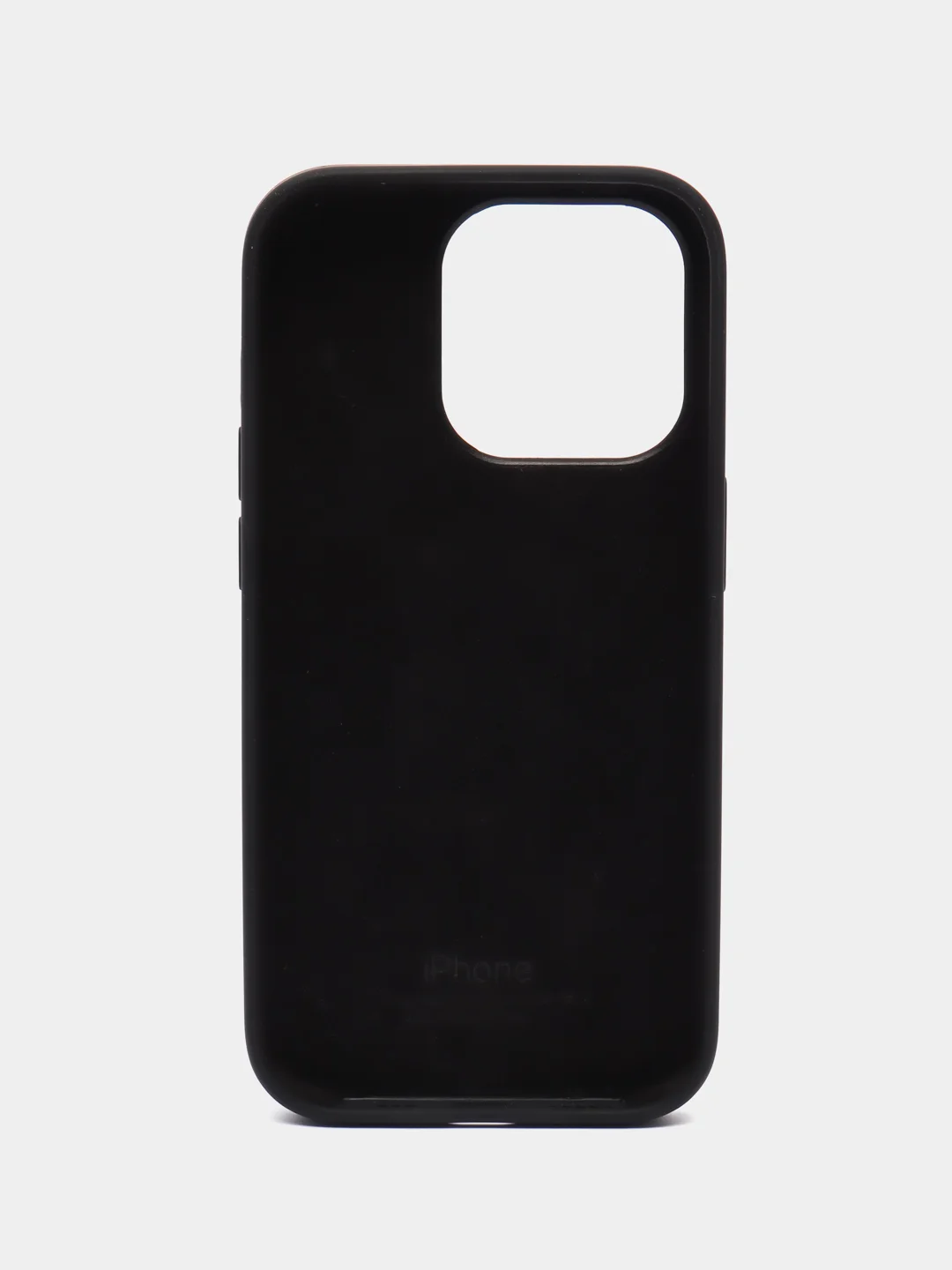 Черный силиконовый чехол для iPhone 14, 14 Max Plus, 14 Pro, 14 Pro Max