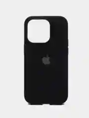 Черный силиконовый чехол для iPhone 14, 14 Max Plus, 14 Pro, 14 Pro Max