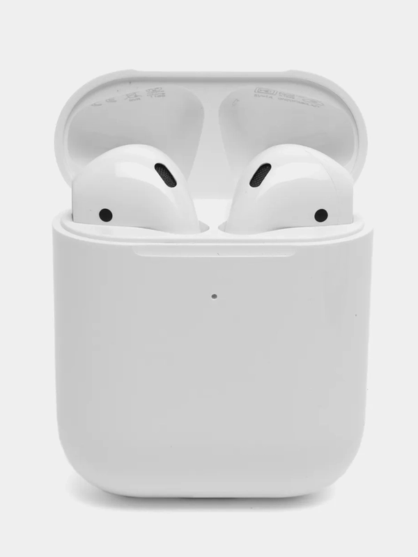 Беспроводные наушники Pods 2, с беспроводной зарядкой футляра, сенсорные