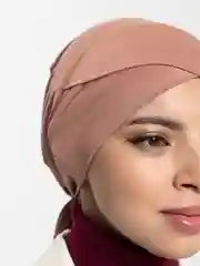 Медный бони шапочка, на завязке