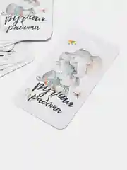 Серебряный 10 шт. Бирки "Ручная работа", "Hand made", "Made with love", "Сделано с любовью"