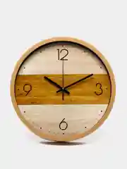 Белый часы настенные, 30 см