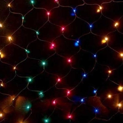 Гирлянда сетка новогодняя на 320 ярких мини-ламп