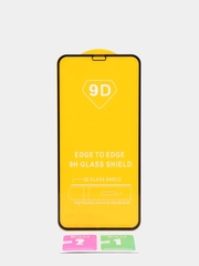 Защитное стекло 9D на iPhone 6, 7, 8, SE, XS, X, XR, 11, 12, 13, 14