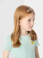 Белый диадема детская, корона для девочки