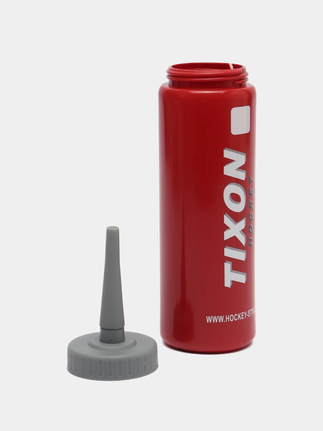 Красный спортивная бутылка для воды с поилкой Tixon, 750 мл