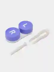 Салатовый контейнер для контактных линз