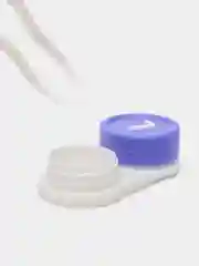 Салатовый контейнер для контактных линз