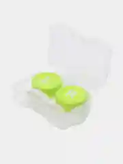 Салатовый контейнер для контактных линз
