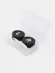Черный контейнер для контактных линз