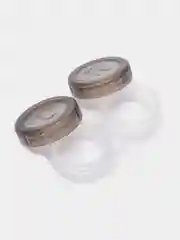 Черный контейнер для хранения линз