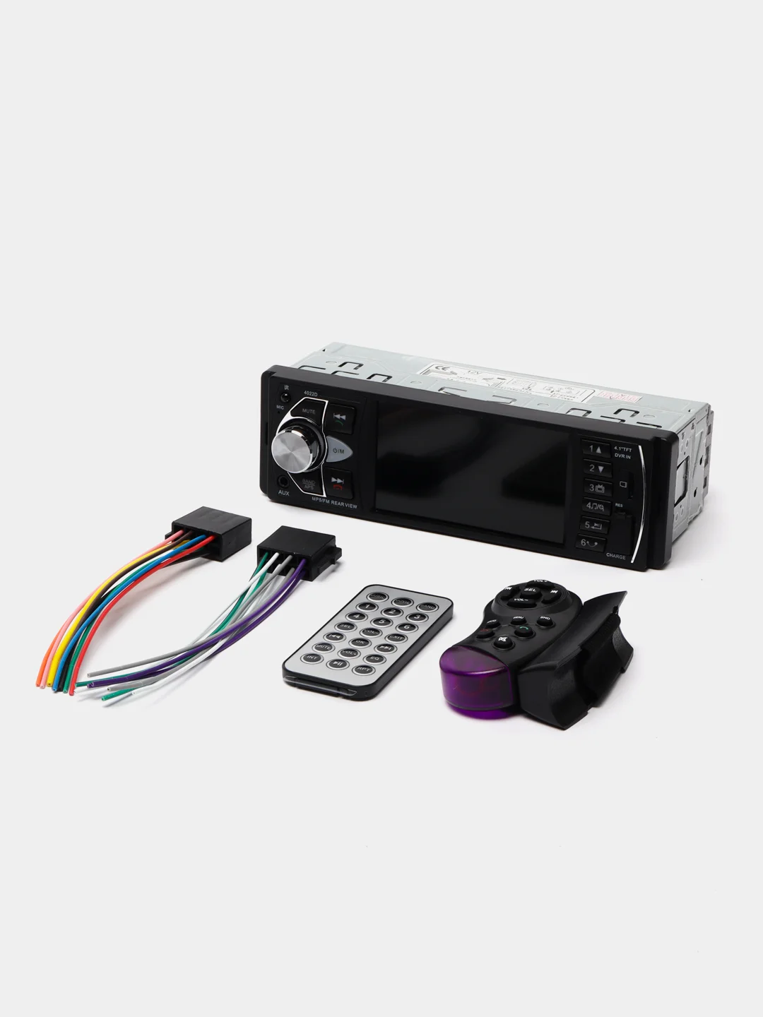 Автомагнитола 1 DIN, MP5 плеер, Bluetooth, AUX, USB