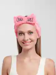 Мягкая повязка на голову для волос для косметических процедур OMG