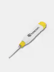 Белый палочка для чистки ушей, с LED подсветкой, 3 насадки