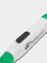 Зеленый палочка для чистки ушей, с LED подсветкой, 3 насадки