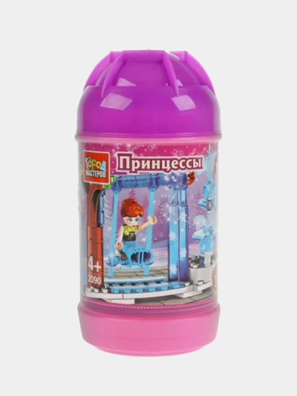 Конструктор Город Мастеров "Принцесса на качелях", с фигуркой, 67 деталей