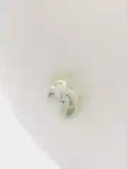 Белый воздушный шар "С днем рождения!"
