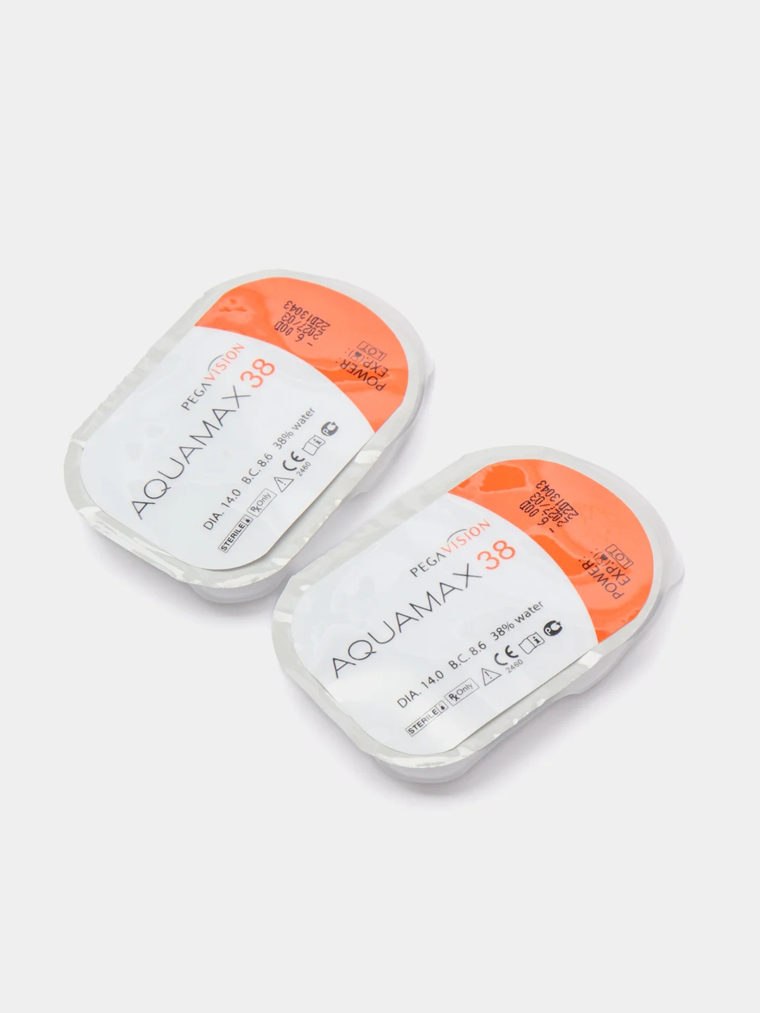 Контактные линзы AQUAMAX 38 / 4 шт. / 8.6 / 14 / 3 месяца