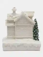 Прозрачный ночник-фигурка с подсветкой "Дом", под елку