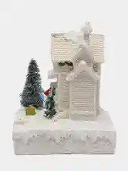 Прозрачный ночник-фигурка с подсветкой "Дом", под елку