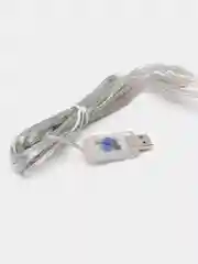 Светодиодная гирлянда нить, гирлянда нить200LED лампочек , гирлянда нить роса,  штора, 3x2