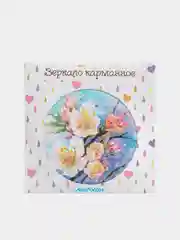 Белый карманное зеркало для макияжа, 7 см