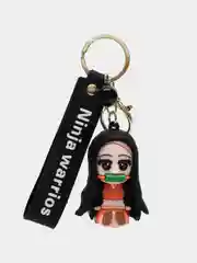 Аметистовый брелок по аниме "Клинок, рассекающий демонов" (Demon Slayer: Kimetsu no Yaiba), 7 см