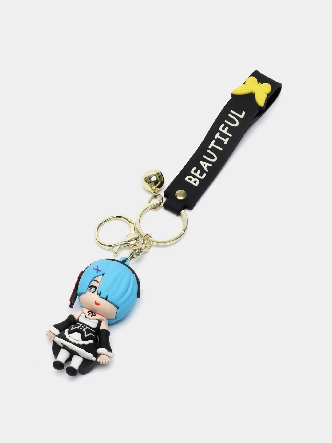 Аметистовый брелок по аниме "Re:Zero - жизнь с нуля в альтернативном мире", 7 см