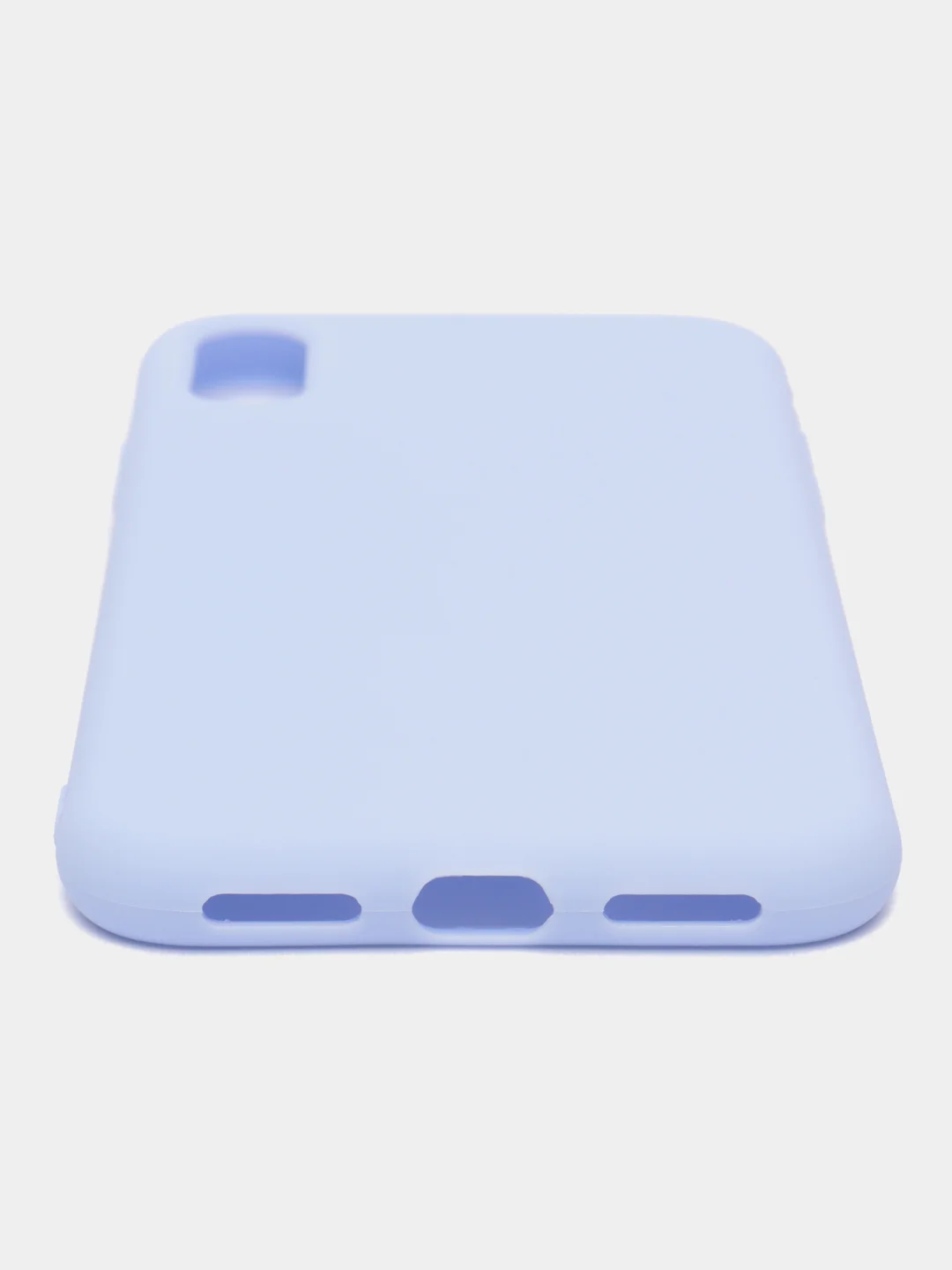 Голубой чехол для iPhone X Xs XR 11 12 mini 12 12 Pro 13 13 mini 13 Pro 14 14 Plus, силиконовый