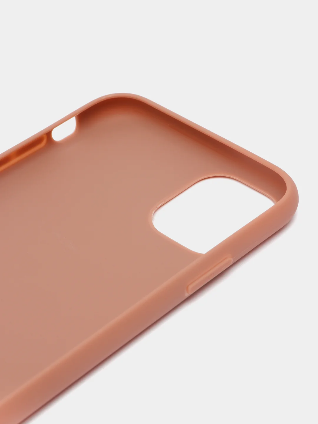 Светло-коричневый чехол для iPhone X Xs XR 11 12 mini 12 12 Pro 13 13 mini 13 Pro 14 14 Plus, силиконовый