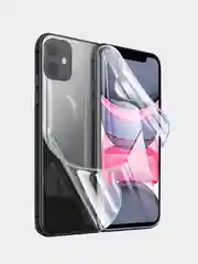 Гидрогелевая плёнка задняя и передняя для iPhone 12, 13, 14, 15, Mini, Pro, Max, Plus