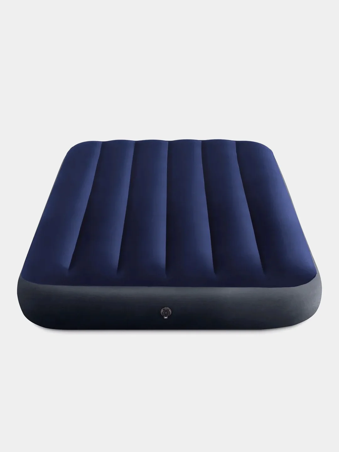 Синий кровать надувная INTEX Classic Downy, 99 см x 1,91 м x 25 см