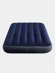 Синий кровать надувная INTEX Classic Downy, 99 см x 1,91 м x 25 см