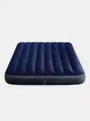 Синий надувной матрас Fiber-Tech Intex Classic downy, 137 х 191 х 25 см