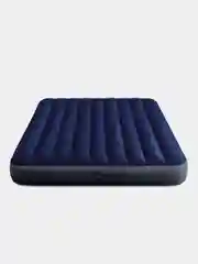 Синий надувной матрас Intex Classic, 2 подушки, насос, 152 х 203 х 25 см