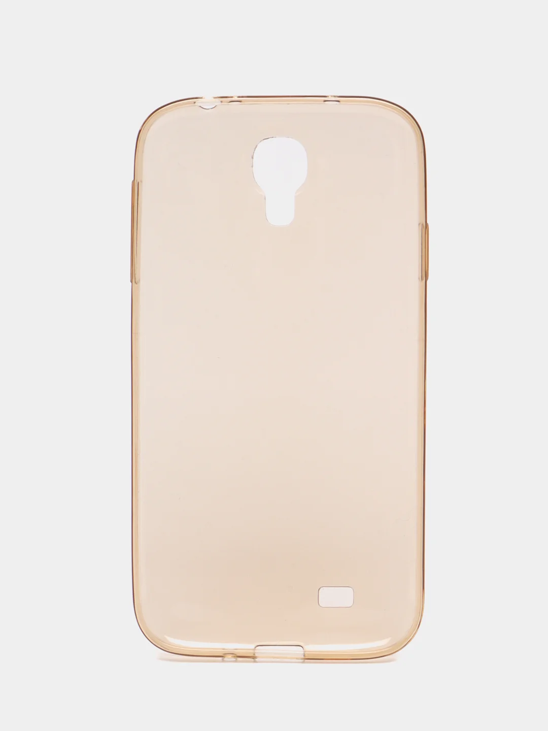 Золотой силиконовый чехол на Samsung Galaxy i9500, Galaxy S4