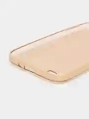 Золотой силиконовый чехол на Samsung Galaxy i9500, Galaxy S4