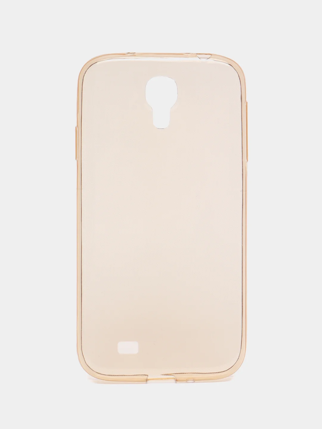 Золотой силиконовый чехол на Samsung Galaxy i9500, Galaxy S4