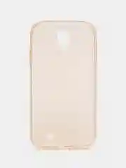 Золотой силиконовый чехол на Samsung Galaxy i9500, Galaxy S4